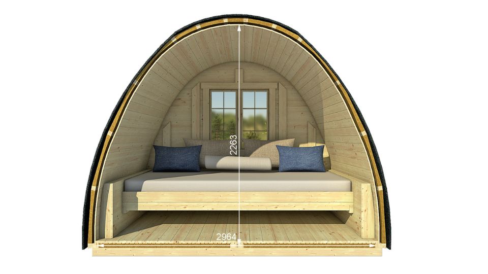 Camping Pod, Ferienhaus, Wochenendhaus, Gartenhaus,Holz, 38382 in Versmold