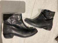 Esprit Stiefel Boots schwarz Leder Baden-Württemberg - Pfullingen Vorschau