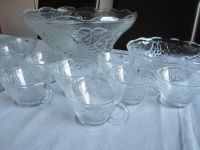 Bowle Set, Glas, Krystal, Silvester, Partyspaß Sachsen - Borna Vorschau