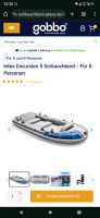 2x benutzt - Intex Excursion 5 Schlauchboot groß 5 Personen Niedersachsen - Hildesheim Vorschau