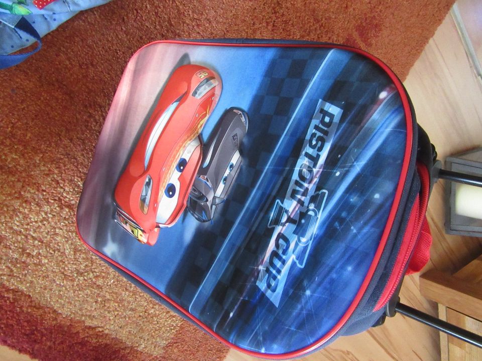 Cars Kinder Trolley Piston Cup Koffer Rucksack in Mahlow