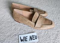 wie neu Zara 37 Trafaluc Loafer Slipper Ballerina beige sand Bayern - Rednitzhembach Vorschau