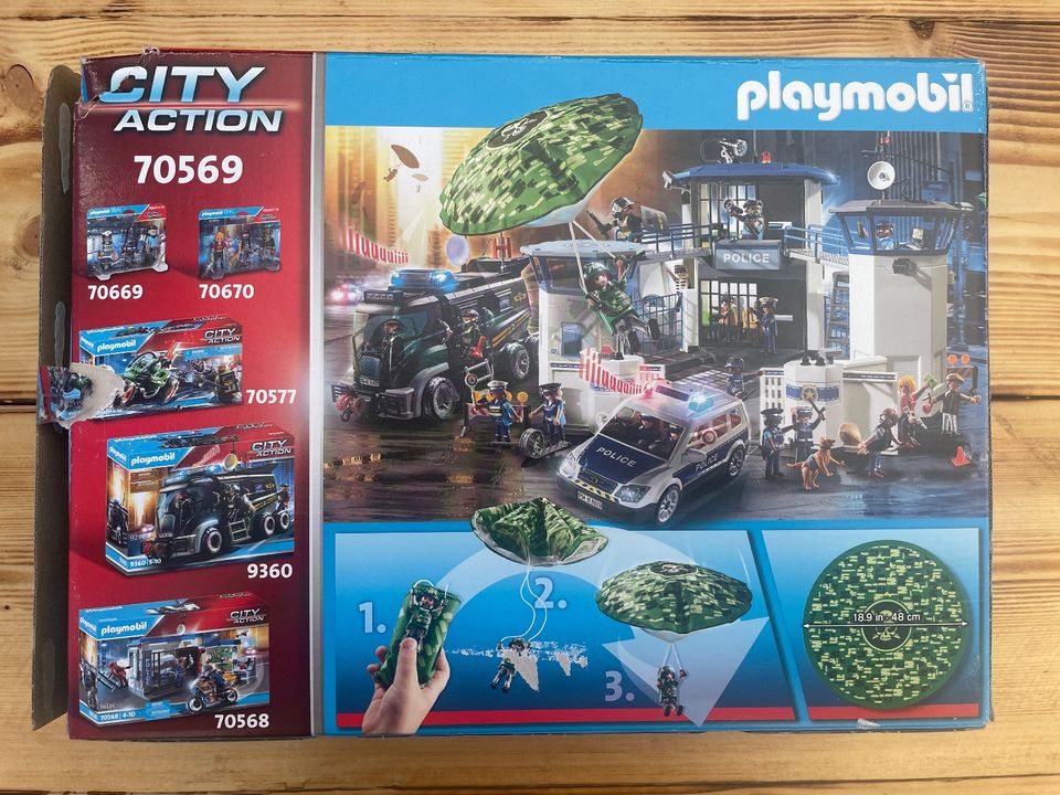 Playmobil City Action, Helicopter & Bandit No.: 70569 Age 4-10 in Hamburg