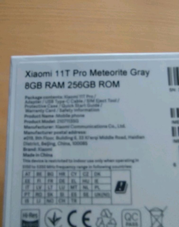 Xiaomi 11 t pro 256Gb 8Gb in Albstadt