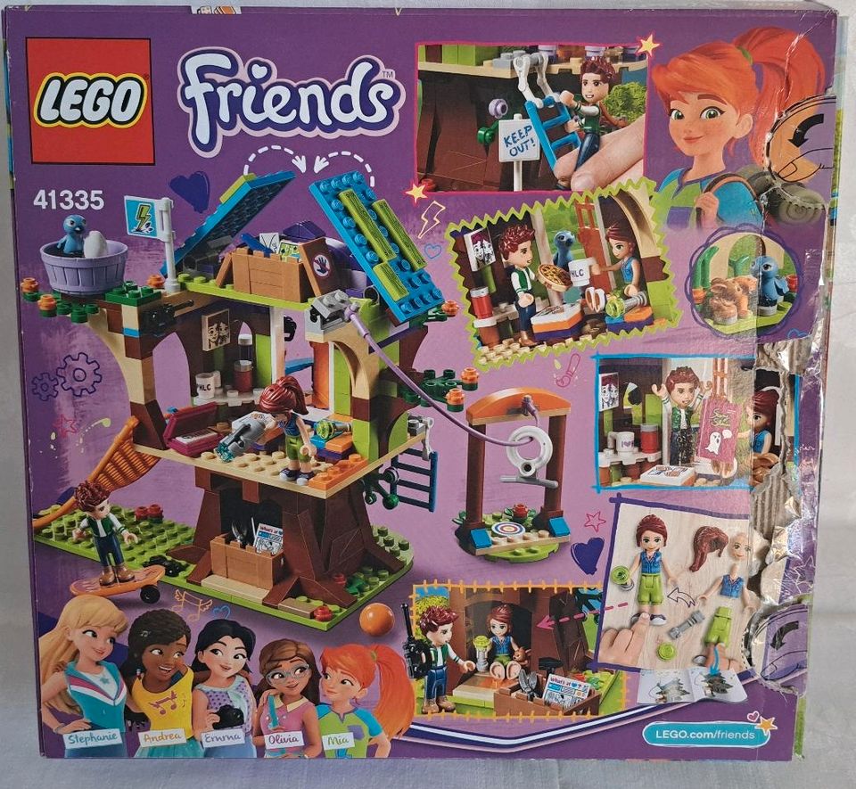 Lego Friends Mias Baumhaus 41335 OVP Bausteine in Wedel