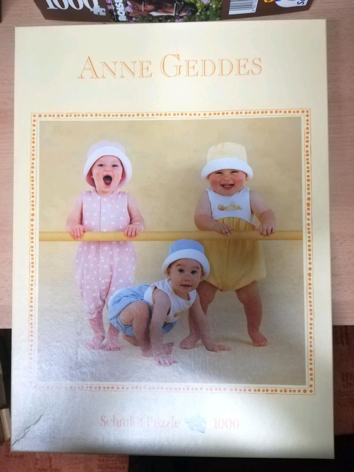 Puzzles von Anne Geddes, Schmidt, Ravensburger 1000 Teile in Langula