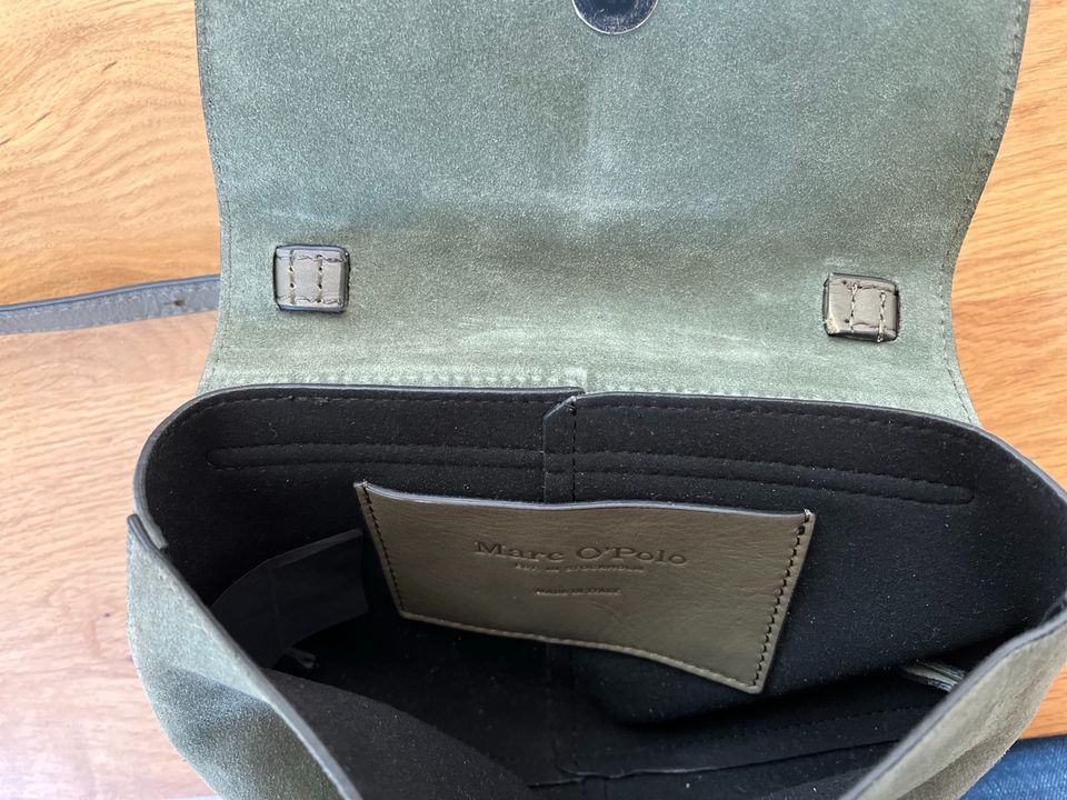 Marc O‘Polo Handtasche grün Leder in Hamburg