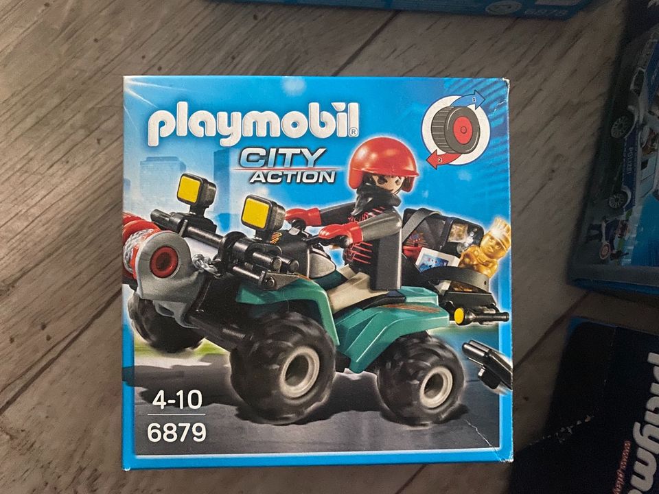 Playmobil City Action Polizei 6873, 6879, 5916 in Rosbach (v d Höhe)