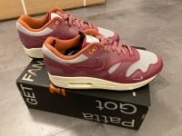 Nike Patta Airmax 1 Rush Maroon Inkl. Bracelet Gr. 44,5 Berlin - Hellersdorf Vorschau