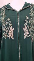 Kaftan Jelaba Kleid grün Hessen - Wöllstadt Vorschau