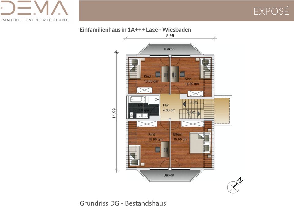 VERKAUFT - Traumgrundstück im Komponistenviertel mit großem Gestaltungspotential in Wiesbaden