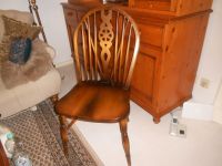 Englischer Windsor Chair Landhaus Stuhl antik massiv holz top Berlin - Köpenick Vorschau