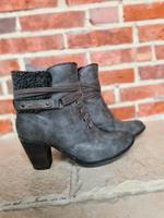 S.Oliver Stiefelette Vintage Winter grau mit Fell Gr. 39 Krummhörn - Loquard Vorschau