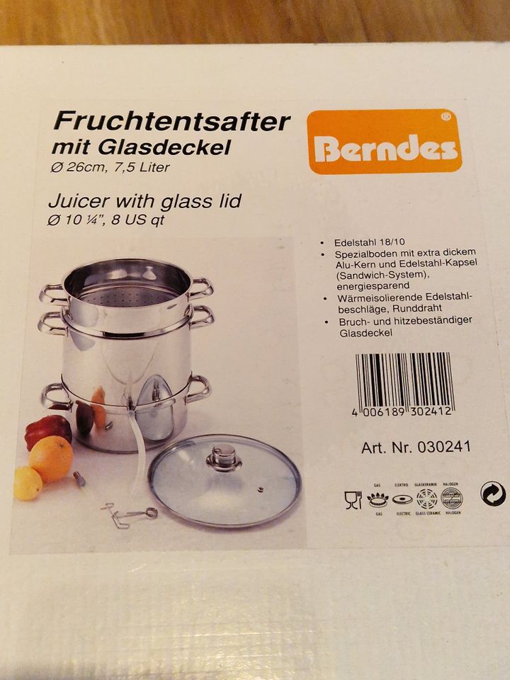 Fruchtensafter-Topfset von Berndes in Ingolstadt