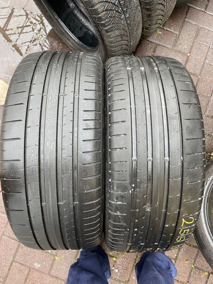 2stück 255/35ZR21 98Y PIRELLI P-ZERO AO DOT1222 in Stockstadt a. Main