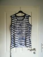 Gina Laura Top, Gr. XL, blau/weiß, "TOP" Niedersachsen - Drochtersen Vorschau