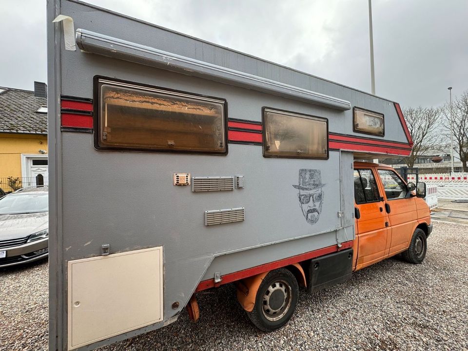 Volkswagen T4 2.4D DOKA LKW/WOHNMO/VARIOmobil/WC/BETT/KÜCHE in Kiel