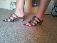 Tamaris Sandalen Leder braun Gr.40 Hessen - Taunusstein Vorschau