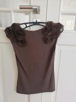 Elegantes Amisu Top in Taupe – Gr. 36 Schleswig-Holstein - Ahrensburg Vorschau