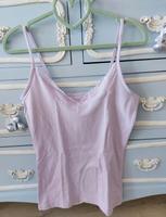 Tchibo Top Shirt Spitze Flieder Lila Baumwolle S XS Sachsen-Anhalt - Quedlinburg Vorschau