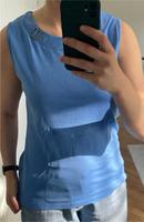 Blaues süßes Shirt mit Spange Hessen - Gießen Vorschau