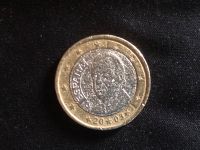 1 EURO Münze Spanien 2003 Fehlprägung Nordrhein-Westfalen - Espelkamp Vorschau