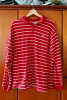 True Vintage Langarmshirt Lacoste Rot Weiß Gestreift Herren Leipzig - Sellerhausen-Stünz Vorschau