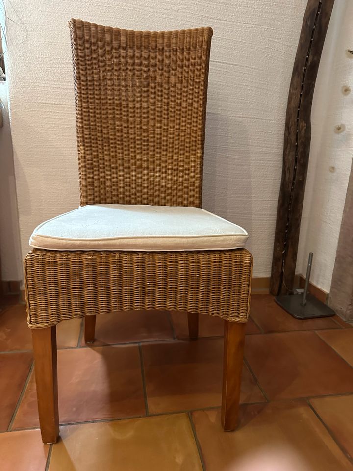 Stühle aus Rattan Esszimmer in Breisach am Rhein  