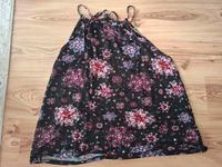 Bonprix Top, schwarz geblümt, Gr 48/50 Niedersachsen - Sande Vorschau