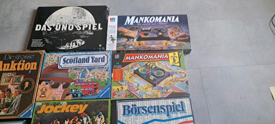 Brettspiele Spielekonvolut Spielesammlung mankomania in Gaggenau