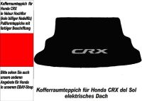 Kofferraum Teppich Passend für CRX Targa /Del Sol elekt. Dach Hessen - Groß-Umstadt Vorschau