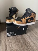 Top NIKE JORDAN 1 MID SE GS schwarz/Gold Gr. 38 /5 Bayern - Hof (Saale) Vorschau