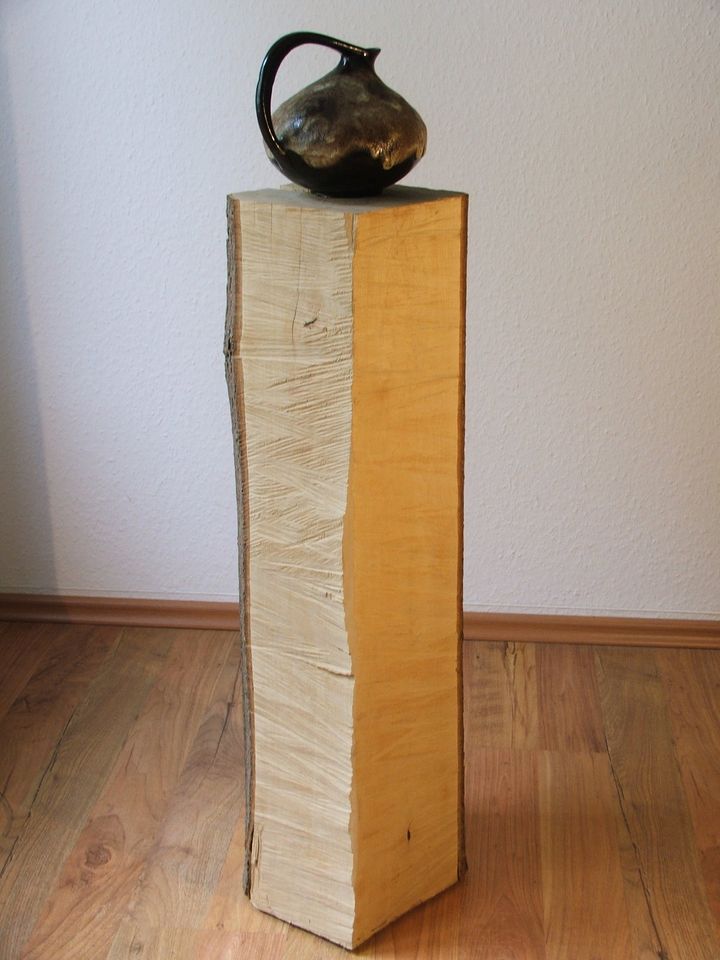 Galeriesockel Sockel Holz Podest Säule Ahorn massiv Massivholz in Dresden