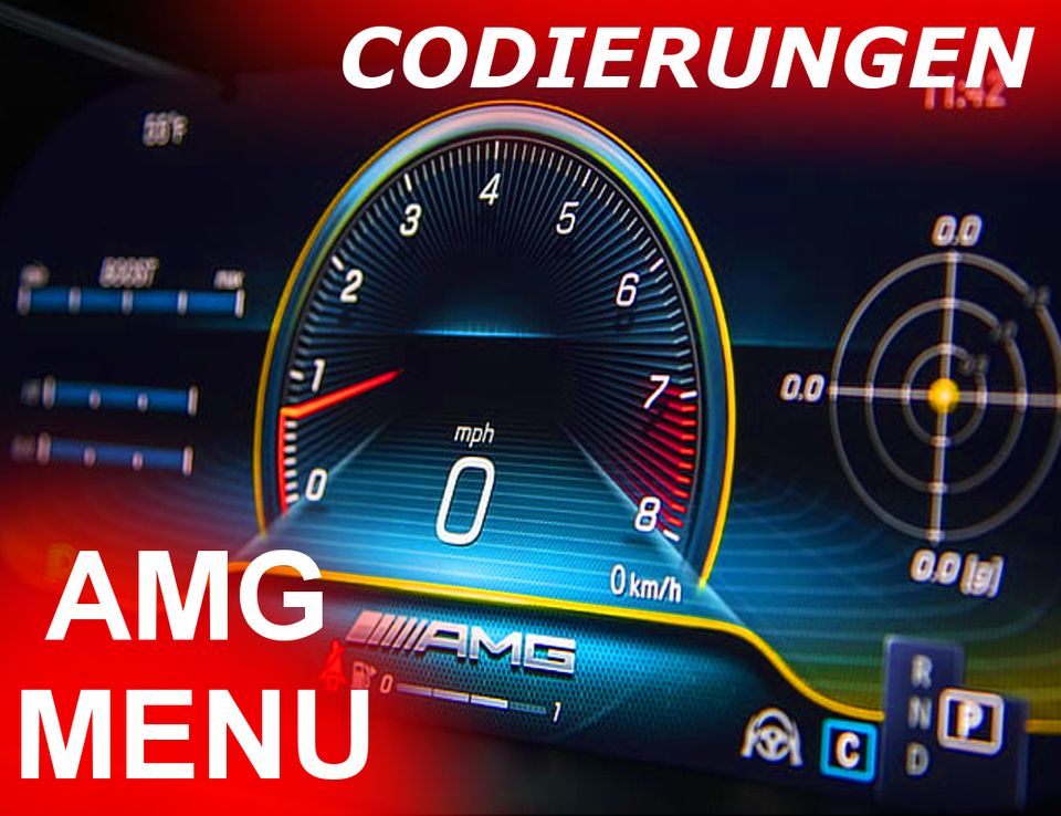 Mercedes Codierung | AMG Menü w205 w212 w213 w222 w117 codieren in Aachen