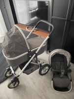 MOON Nuova City Kombi Kinderwagen (Farbe: Stone Melange) Nordrhein-Westfalen - Witten Vorschau