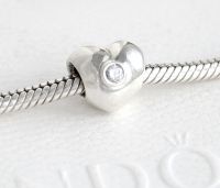 Pandora Charm Silbernes Herz mit weißem Zirkon, ALE Hessen - Waldems Vorschau