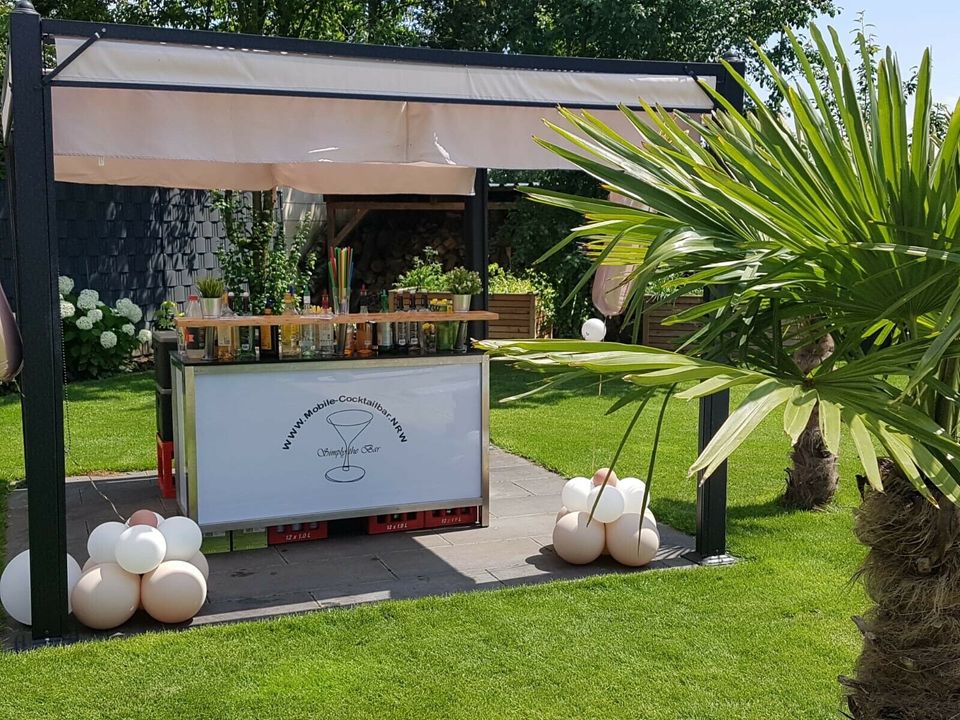 Mobile Cocktailbar mieten mit Barkeeper - Cocktailservice in Krefeld