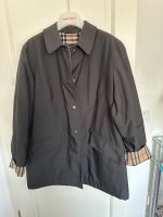 Original Burberry Jacke schwarz Nova Check Wolle Gr.44 XL Berlin - Spandau Vorschau