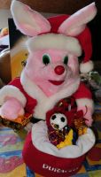 Duracell Hase Weihnachtsmann Spielzeug Geschenke in Ovp 33cm groß Bayern - Rödental Vorschau
