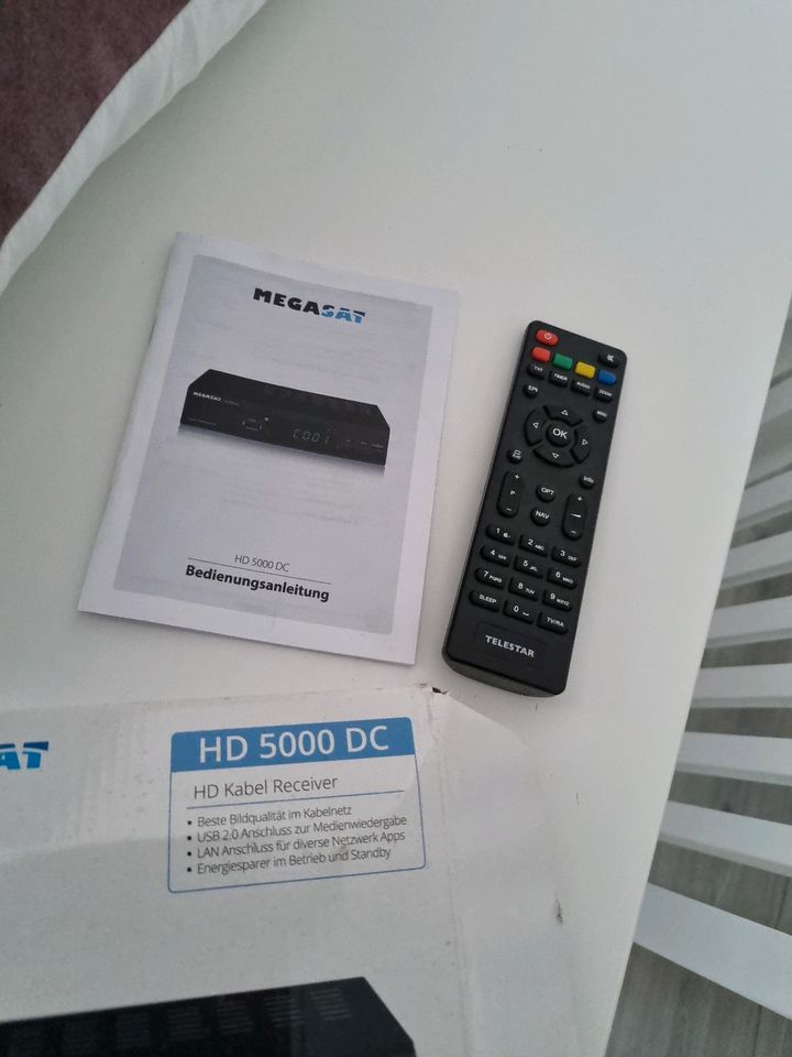 Mega Sat HD 5000 DC HD Kabel Receiver in Rheden