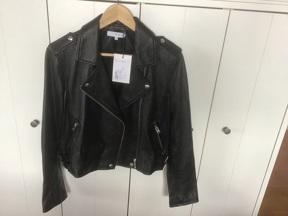 IRO ASHVILLE Black Bikerjacke Größe 42 in Hamm