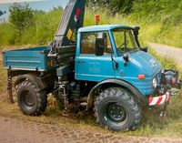 Suche UNIMOG 406 mit Ladekran und 3-Seiten-Kipper Bayern - Laaber Vorschau