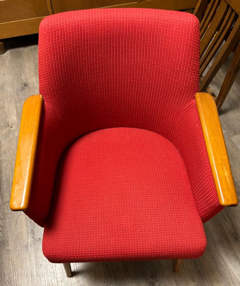 Stühle mit Armlehne aus den 70er in Cottbus