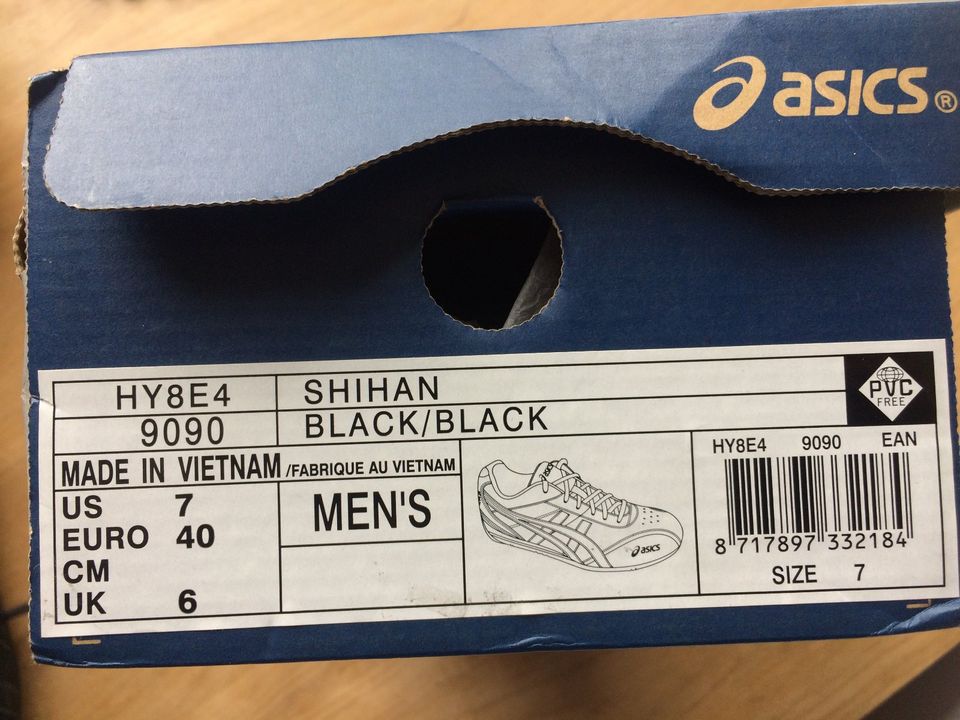 ASICS SHIHAN Men Black NEU in Düsseldorf - Benrath | eBay Kleinanzeigen ist  jetzt Kleinanzeigen