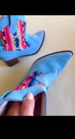 Coachella Boots Ibiza Leder handmad Cowboy Rindsleder Spain Hessen - Kassel Vorschau