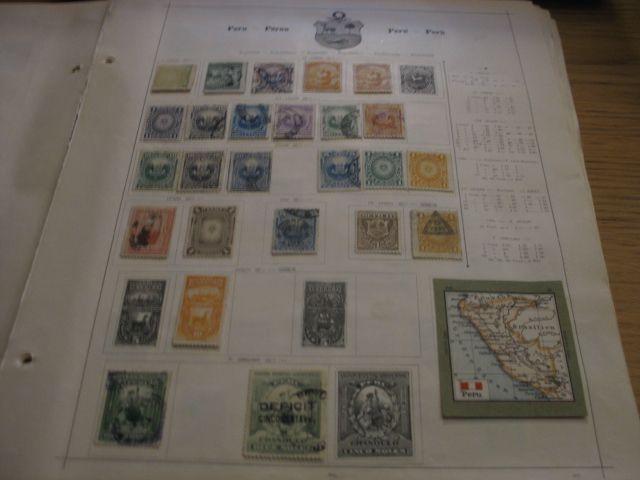 Briefmarkensammlung Südamerika Klassik in Konstanz