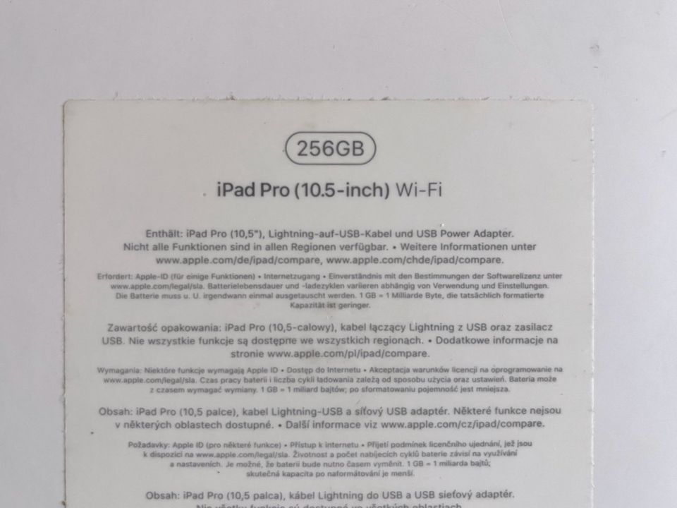 iPad pro 10,5 / 256GB / Roségold / neuwertig in Hannover