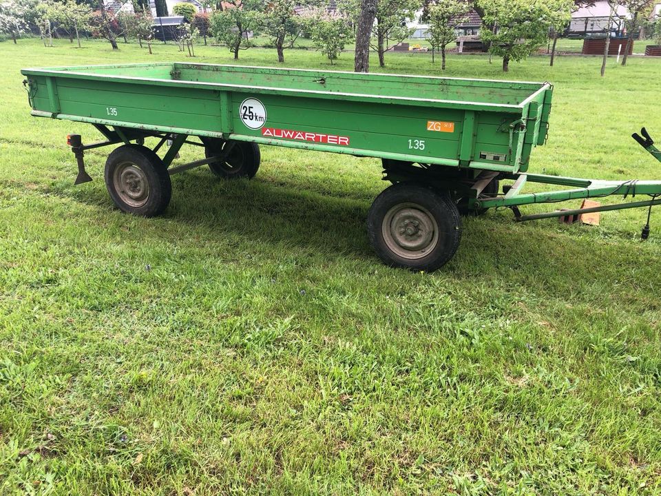 Auwärter Pritschenwagen Anhänger für Traktor Schlepper in Ettlingen