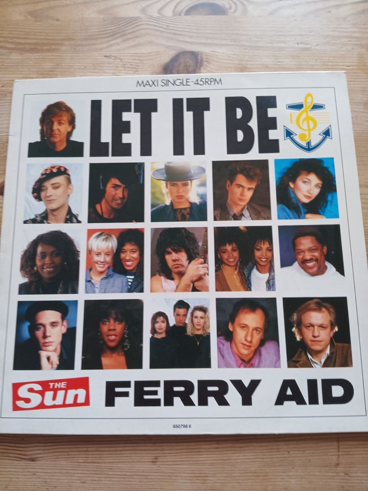 Let it be -  LP Vinyl  - Farry Aid, 1987 - Beatles in Köln