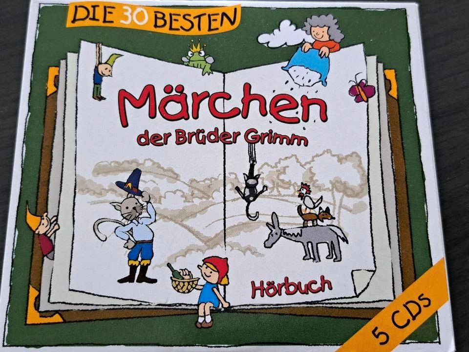 Cd die 30 besten  Märchen der Gebrüder Grimm 5 CDs in Uedem